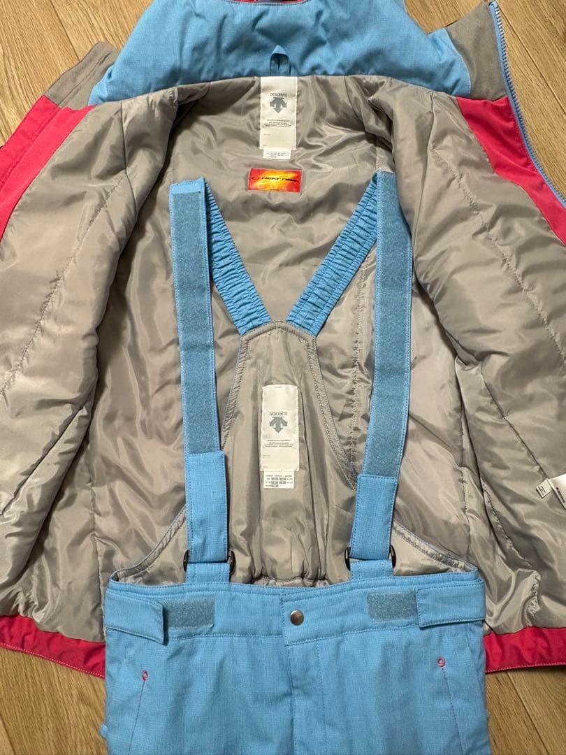 DESCENTE MOVE SPORT スキーウェア 上下 セットアップ