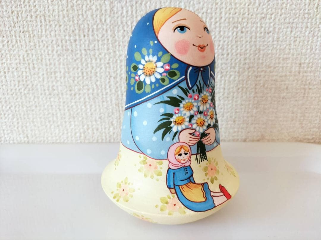 【IBN029】北欧ロシア雑貨の起き上がりこぼし イワンツォワ作
