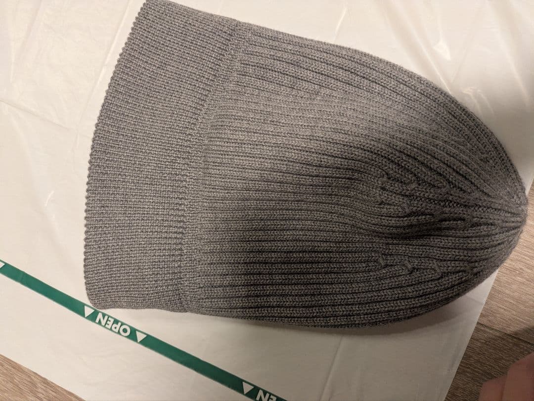 loewe/ロエベ　ニット帽　グレー