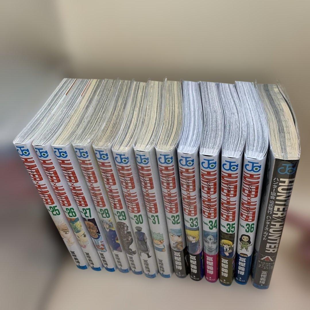 hunter×hunter　全0巻～35巻+ハンターズガイド