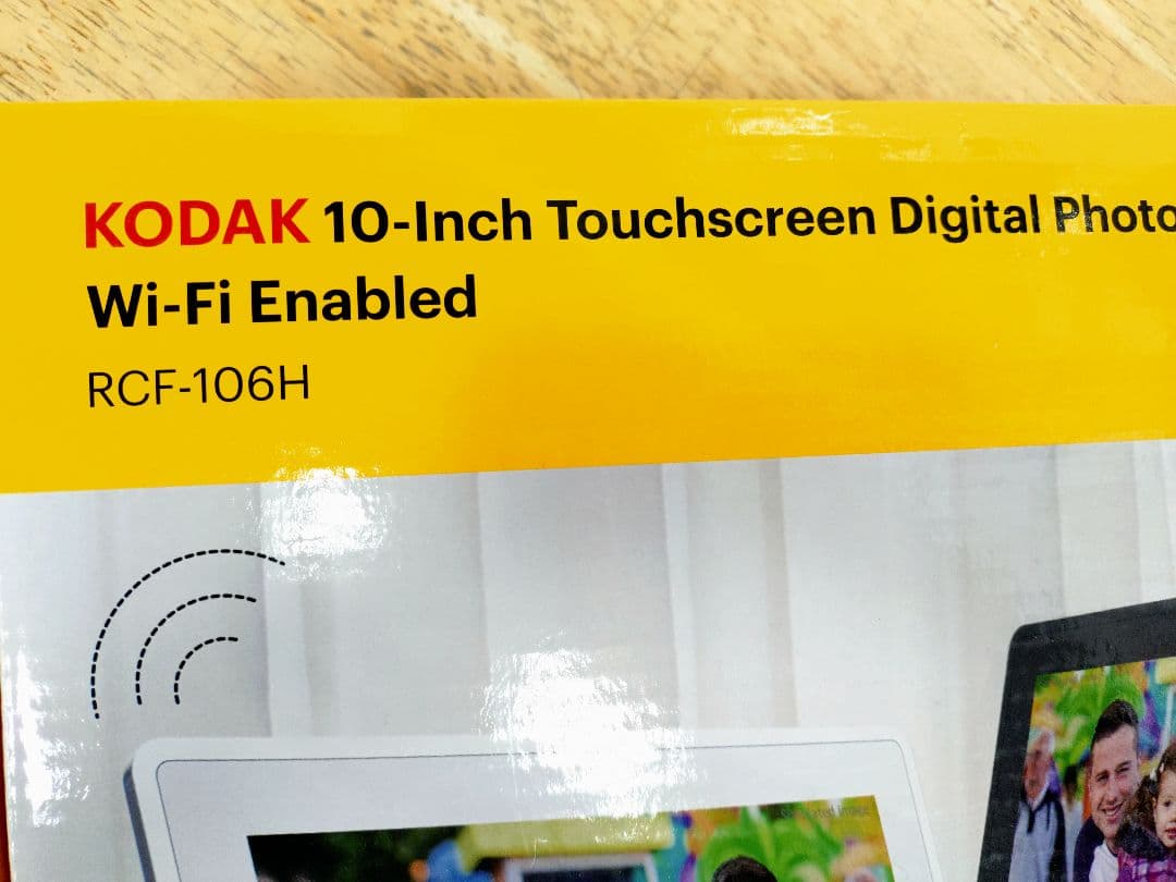 KODAK 10インチ デジタルフォトフレーム RCF-106H