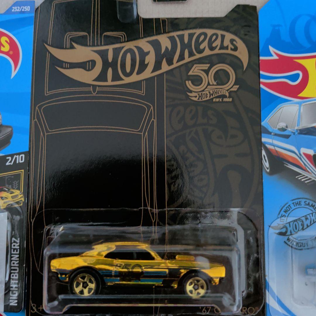 ホットウィール 50周年記念ミニカー含むセット