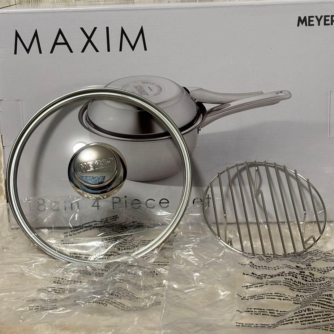 ⭐️未使用⭐️MEYER マイヤー マキシムシリーズ 123パン セット 18㎝