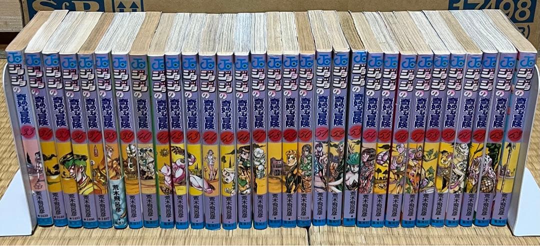 【23.24日限定セール！】ジョジョの奇妙な冒険 全136巻＋関連本5冊