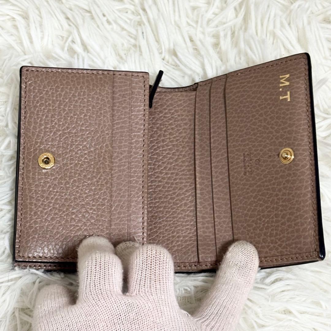 美品✨GUCCI カードケース　財布 マーモント GGスプリーム 近年　箱付き