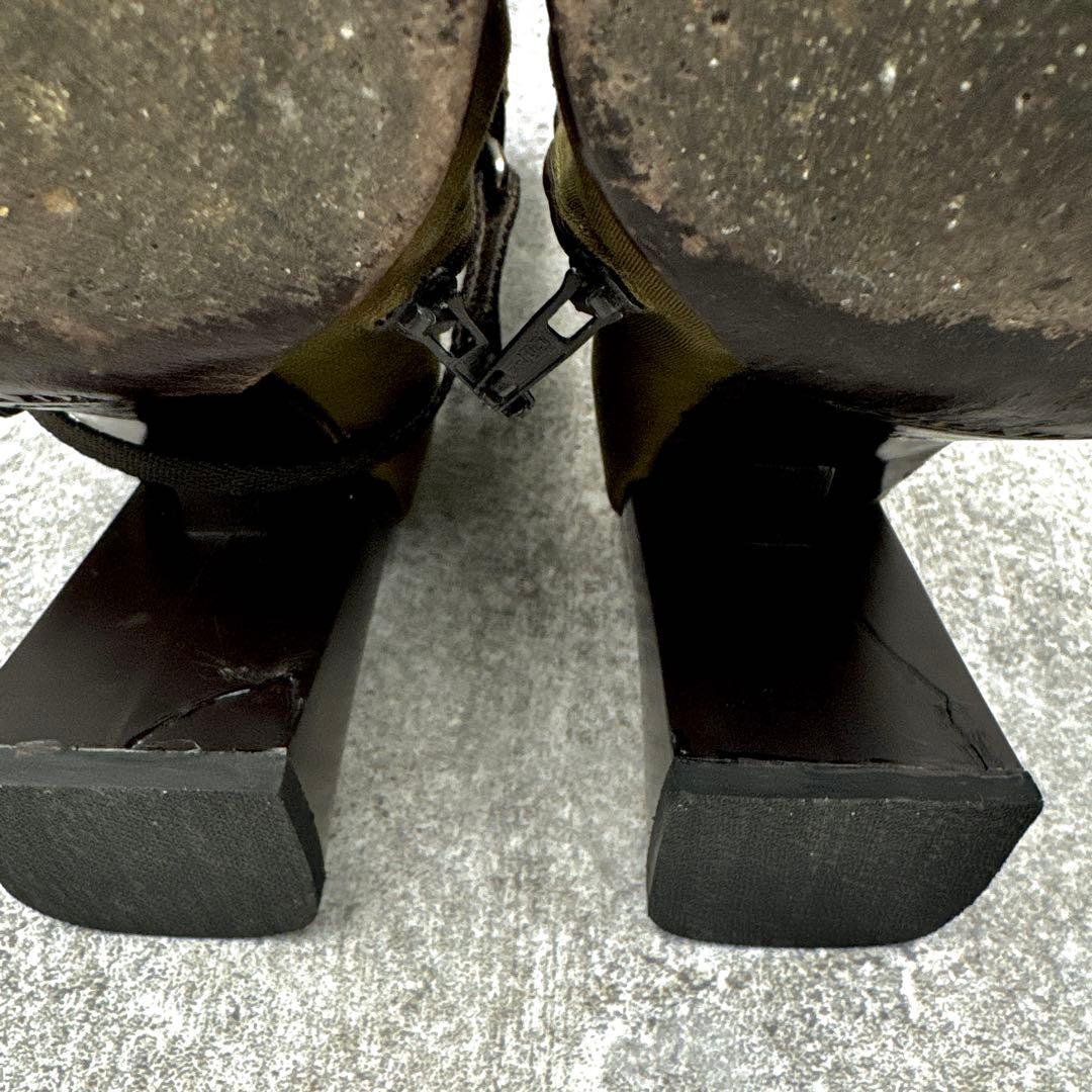 靴 PRADA FW99 DETACHABLE CARGO BAG BOOTS 36