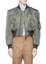dude9 17SS BOXY BOMBER JACKET MA-1 デムナ