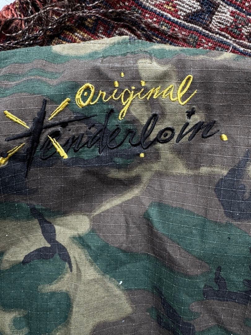 tenderloin ZIP UP WORK JKT U CAMO 西浦着