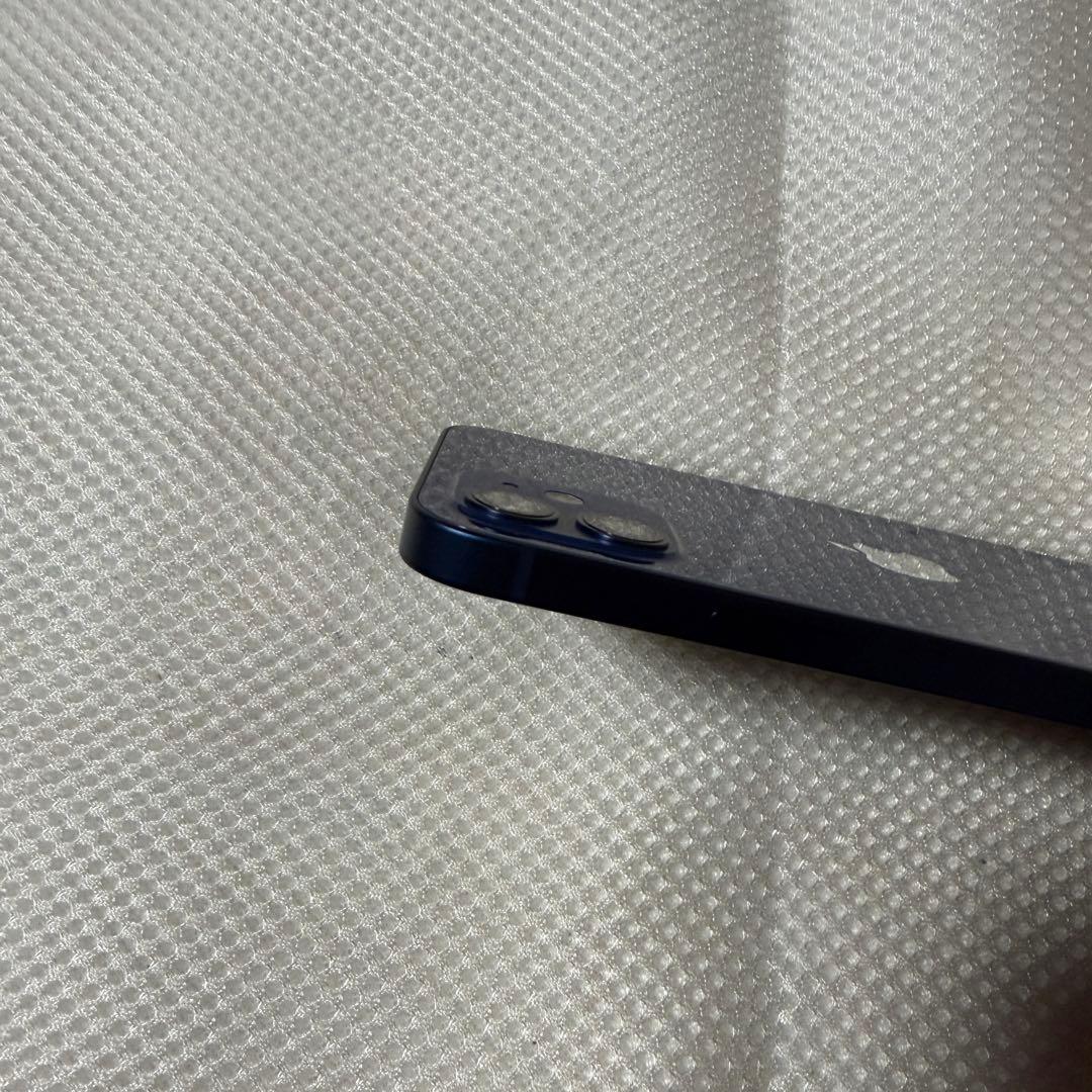 美品 SIMフリー iPhone12 128GB ブルー バッテリー100%