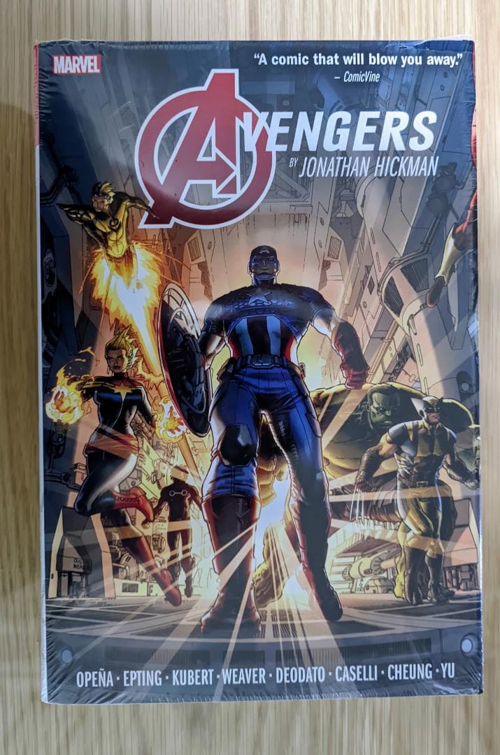 洋書 AVENGERS BY JONATHAN HICKMAN OMNIBUS