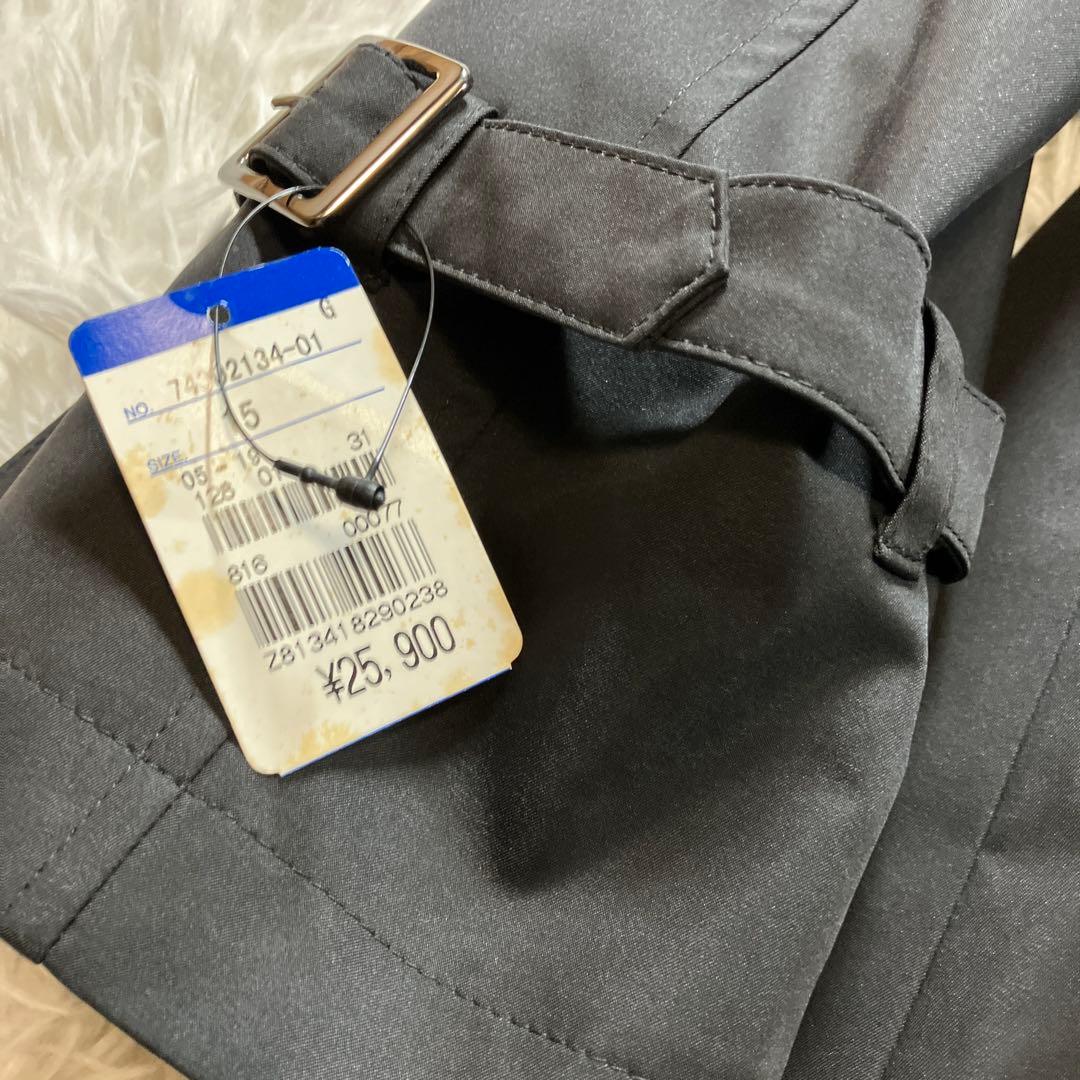 PERSON'S パーソンズ ブラック トレンチコート　サイズ　15号（2XL）