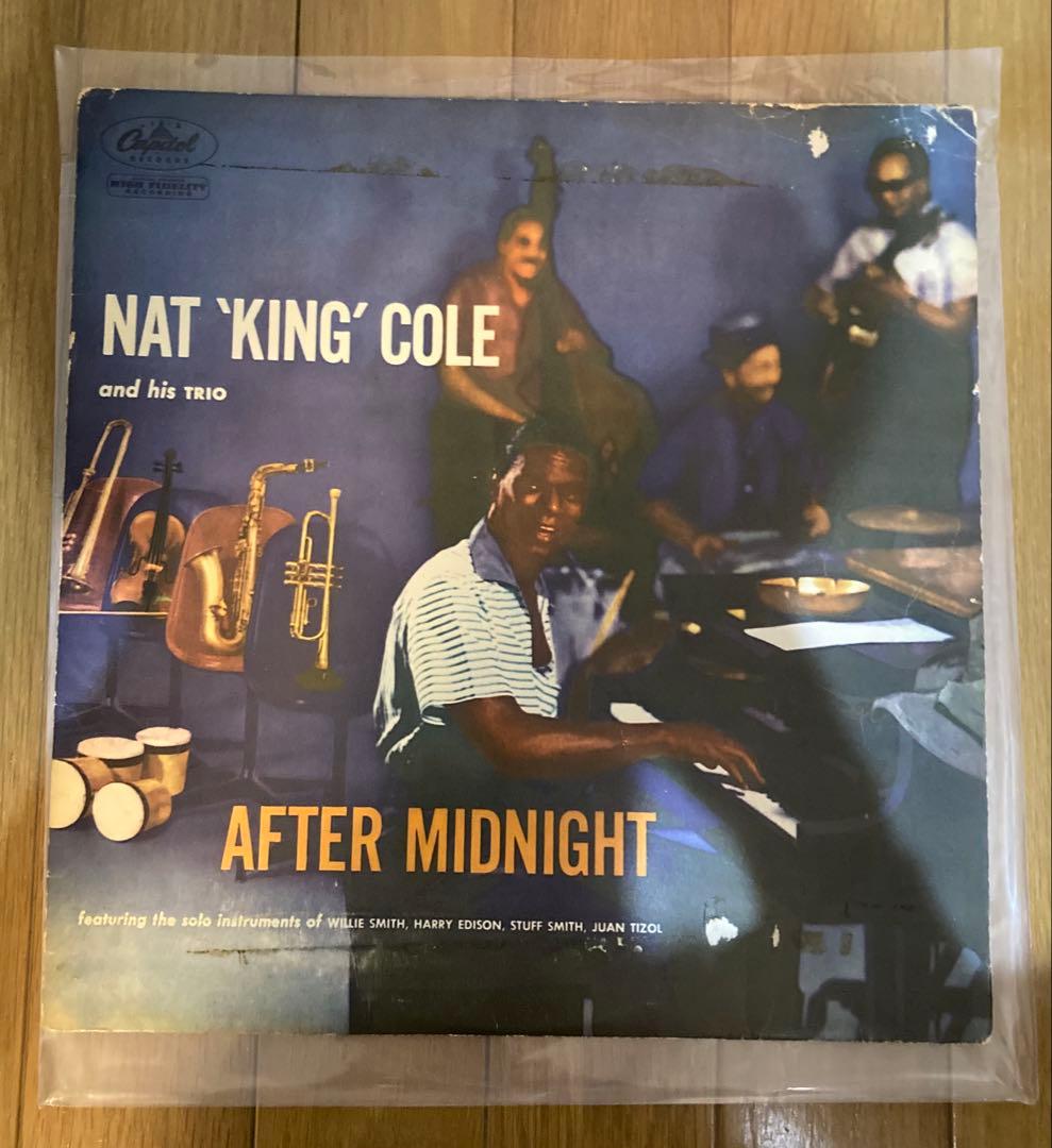 稀少ノルウェイオリジナルAfter Midnightナットキングコールレコード