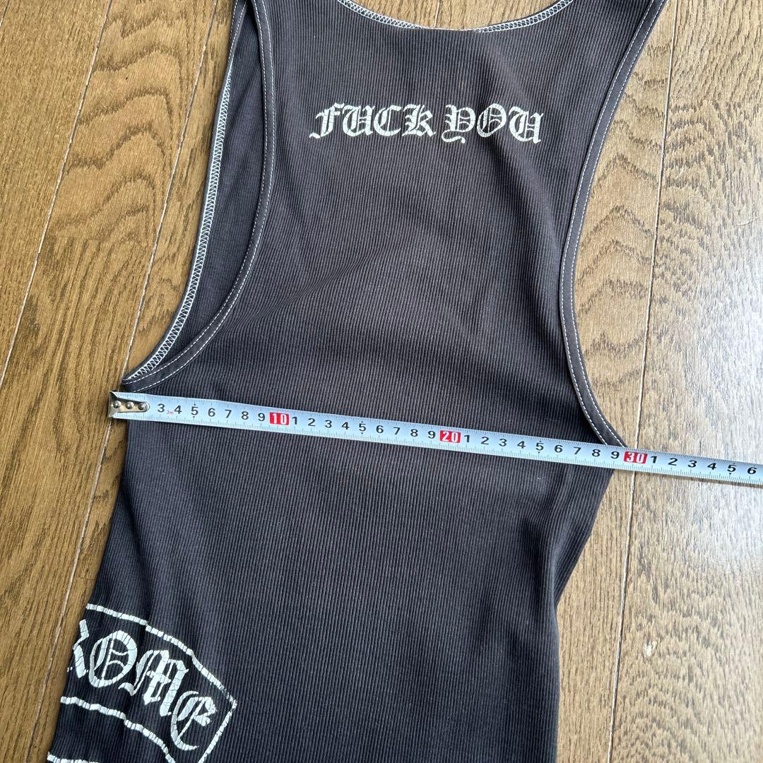 90s〜00s クロムハーツ CHROME HEARTS タンクトップ　Lサイズ