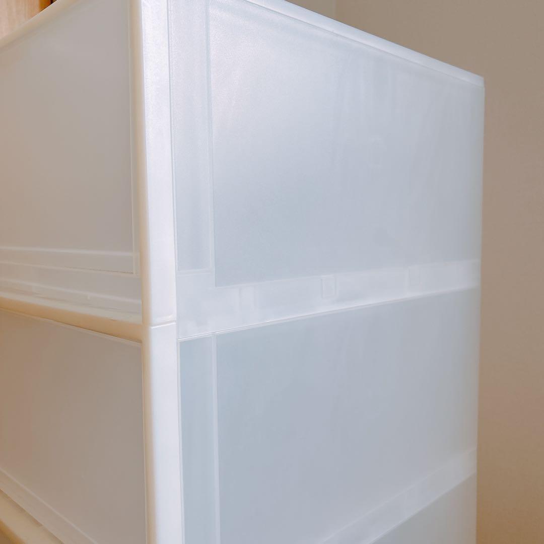 無印　ポリプロピレンケース　引出し式