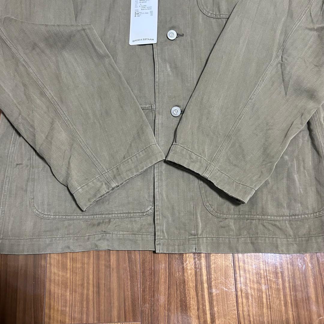 【美品】25ss MAATEE&SONS カバーオールドゥルン47 size3