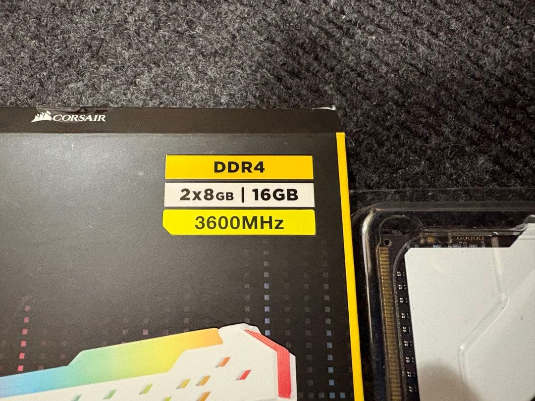 メモリー Corsair VENGEANCE RGB PRO 16GB DDR4 3600