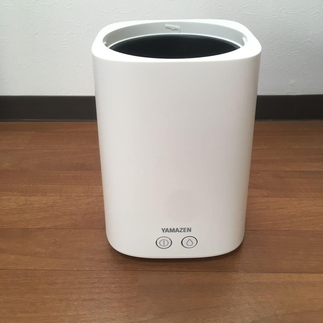 山善 KKS-J24E 加湿器 スチーム式 上部吸水 タンク容量2.4L