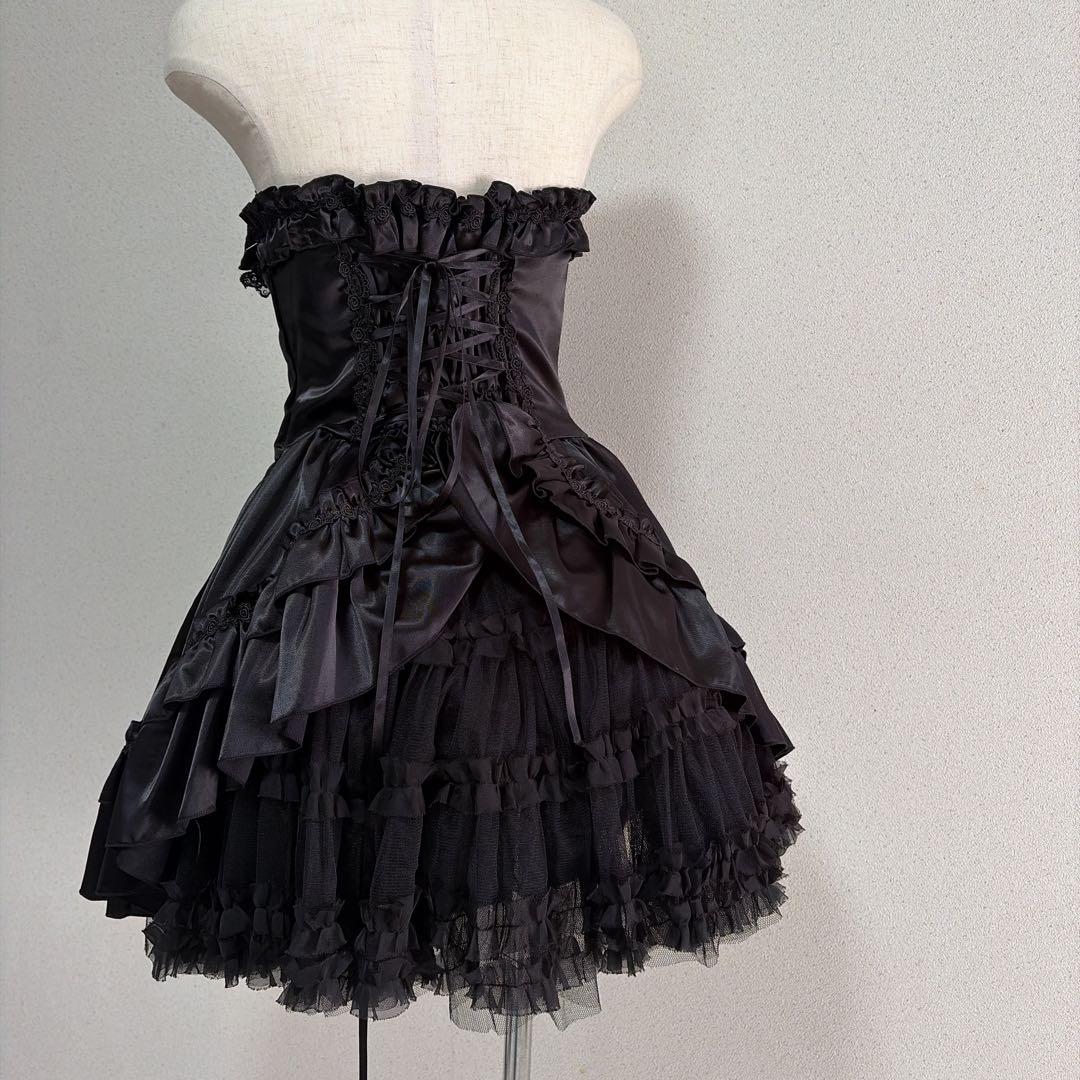 Body line y2k Gothic lolita dress バッスル