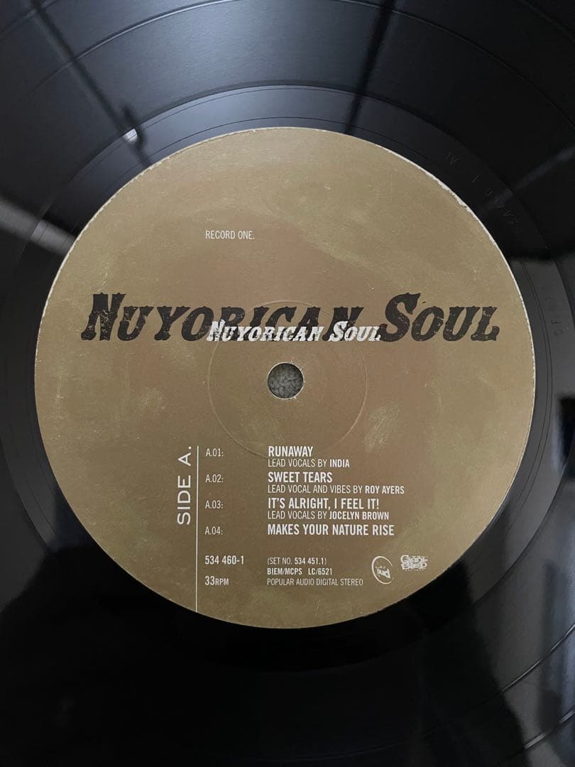 【UK盤】NUYORICAN SOUL / NUYORICAN SOULレコード