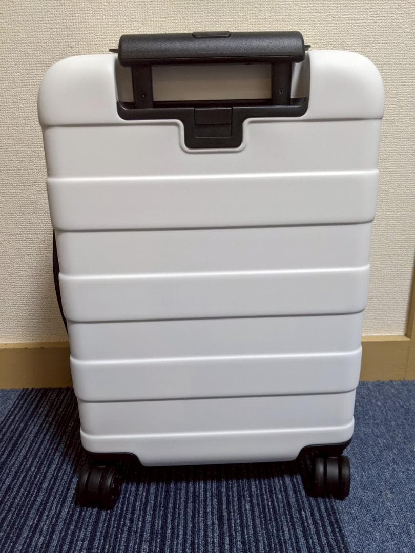 【新品未使用】無印良品 36L キャリーケース TSAロック付き オフ白