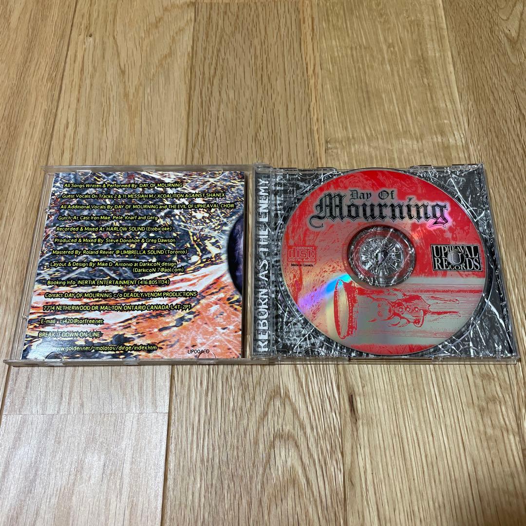 激レア！廃盤！day of mourning 1st CD hardcore