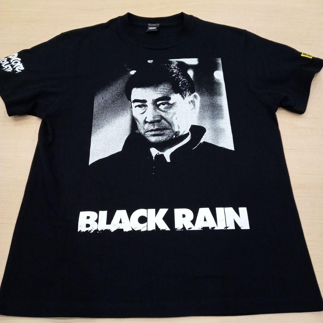 凶悪!ハードコアチョコレート「BLACK RAIN 」Tシャツ （Lサイズ）