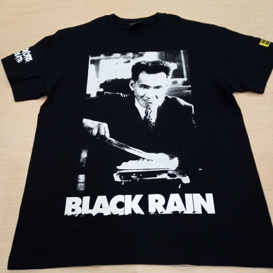 凶悪!ハードコアチョコレート「BLACK RAIN 」Tシャツ （Lサイズ）