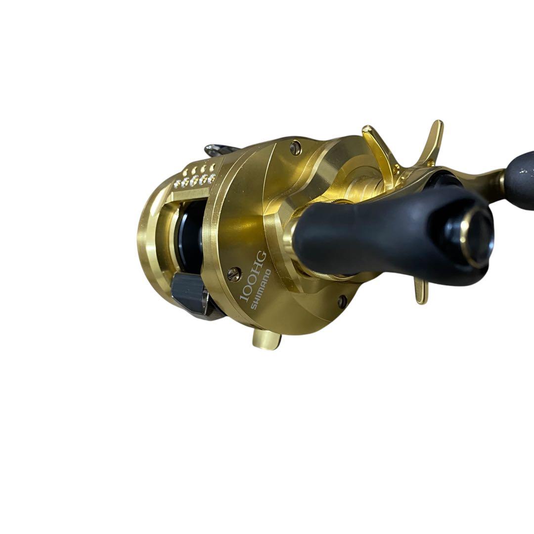 SHIMANO 21 カルカッタコンクエスト 100 hg 美品
