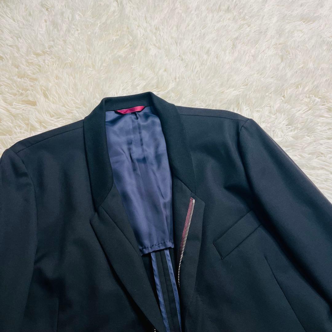 ジャケット・アウター Paul Smith zip-up Jacket Blouson Black L