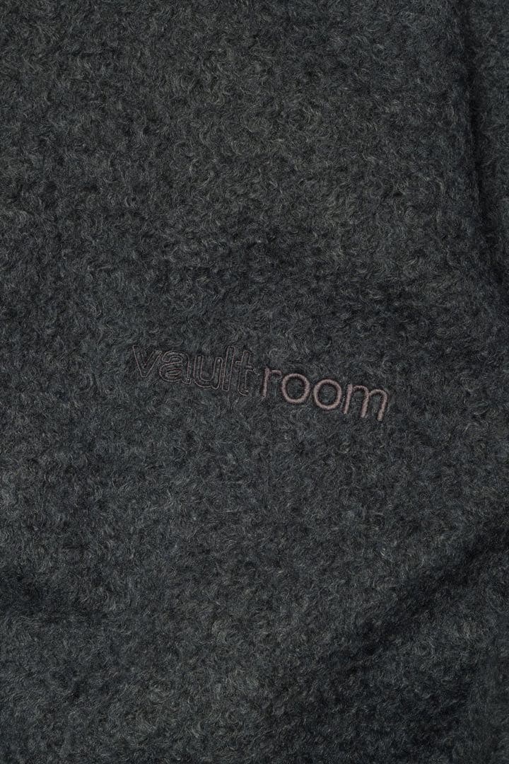 Lサイズ VAULTROOM HALF ZIP BOA JACKET グレー