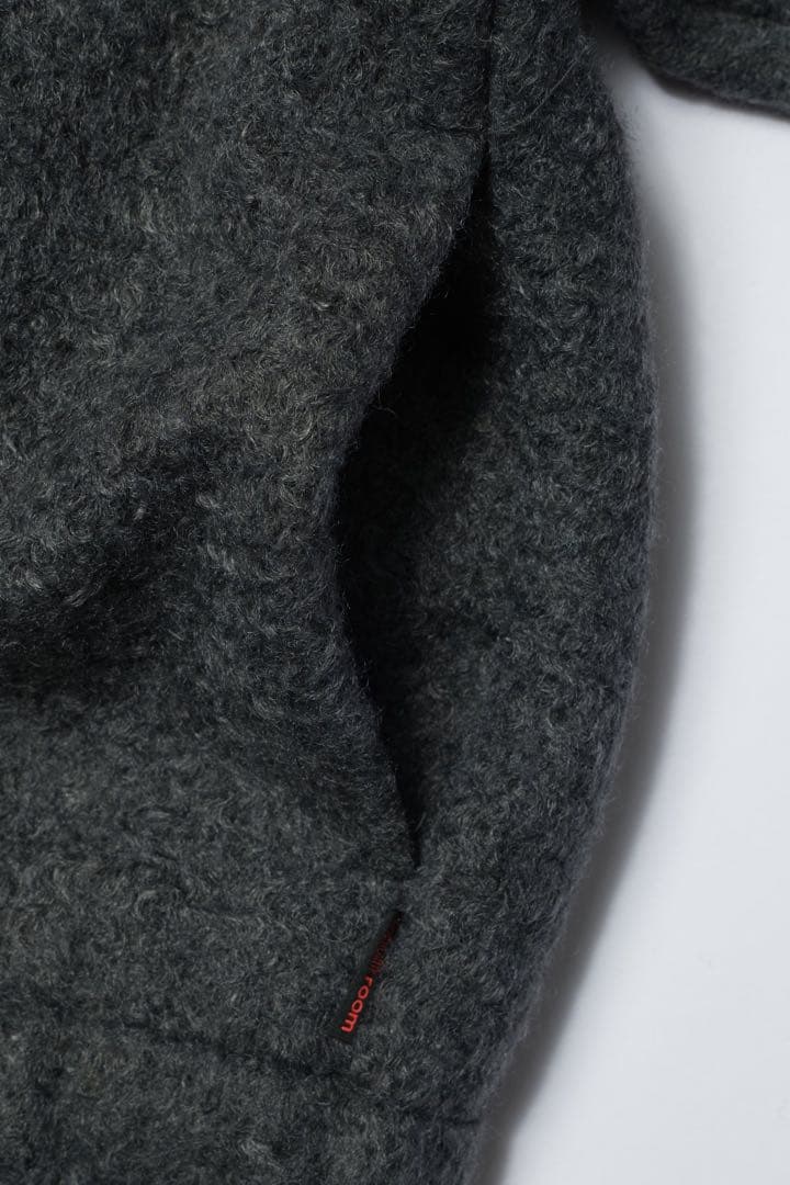 Lサイズ VAULTROOM HALF ZIP BOA JACKET グレー