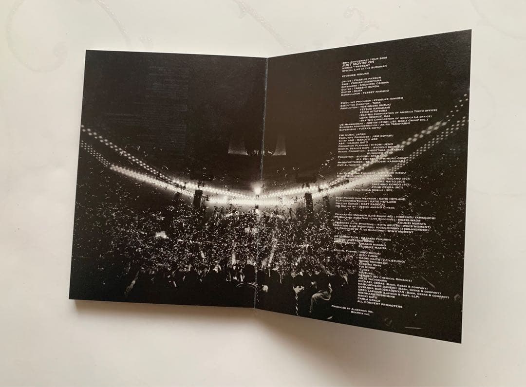 氷室京介20th Anniversary TOUR2008初回DVDおまけCD付