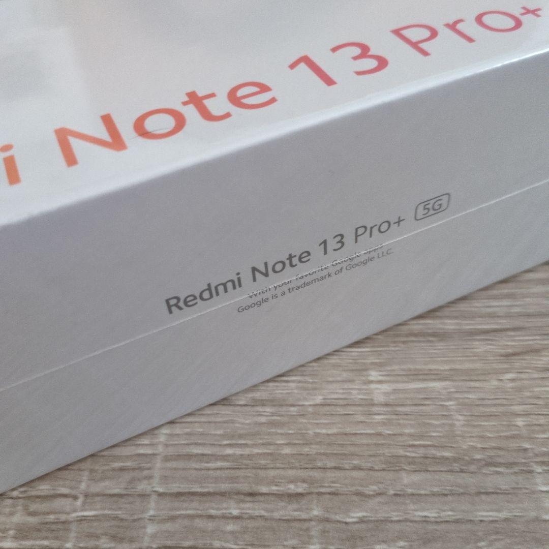 新品 Redmi Note 13 Pro+ 5G Moonlight White