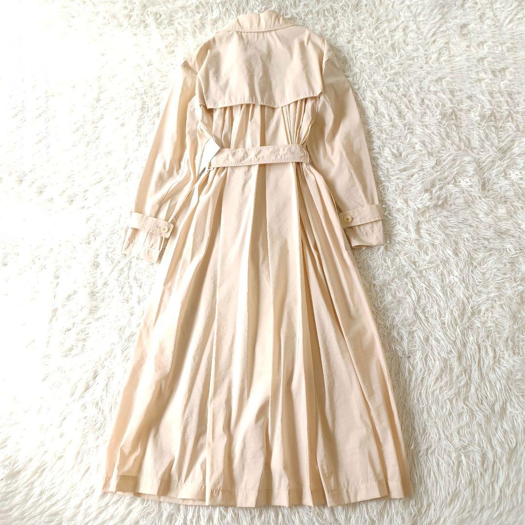新品　トゥモローランドコレクション　ロングトレンチコート　ライトピンク