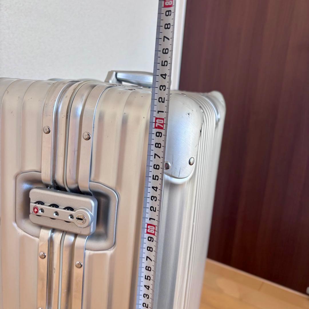 RIMOWA リモワ スーツケース キャリーカート トロリー 4輪 アルミニウム