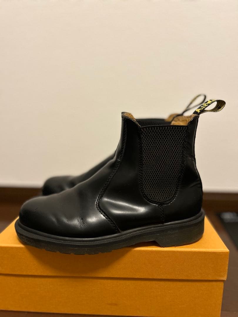 最終値下げ　Dr. Martens チェルシーブーツ ブラック 24cm