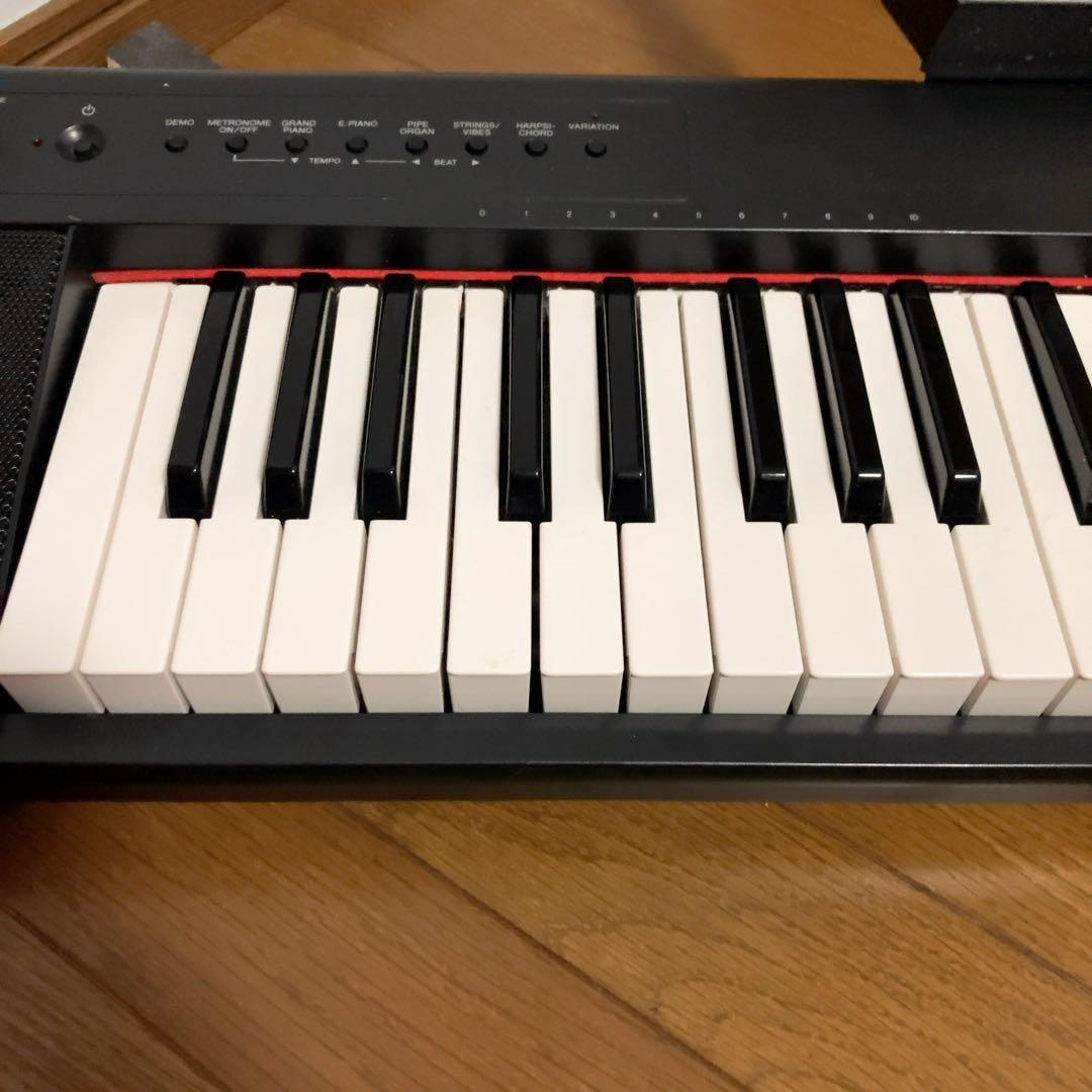 ヤマハ 電子キーボード piaggero NP-31 ブラック 76鍵盤 ピアノ