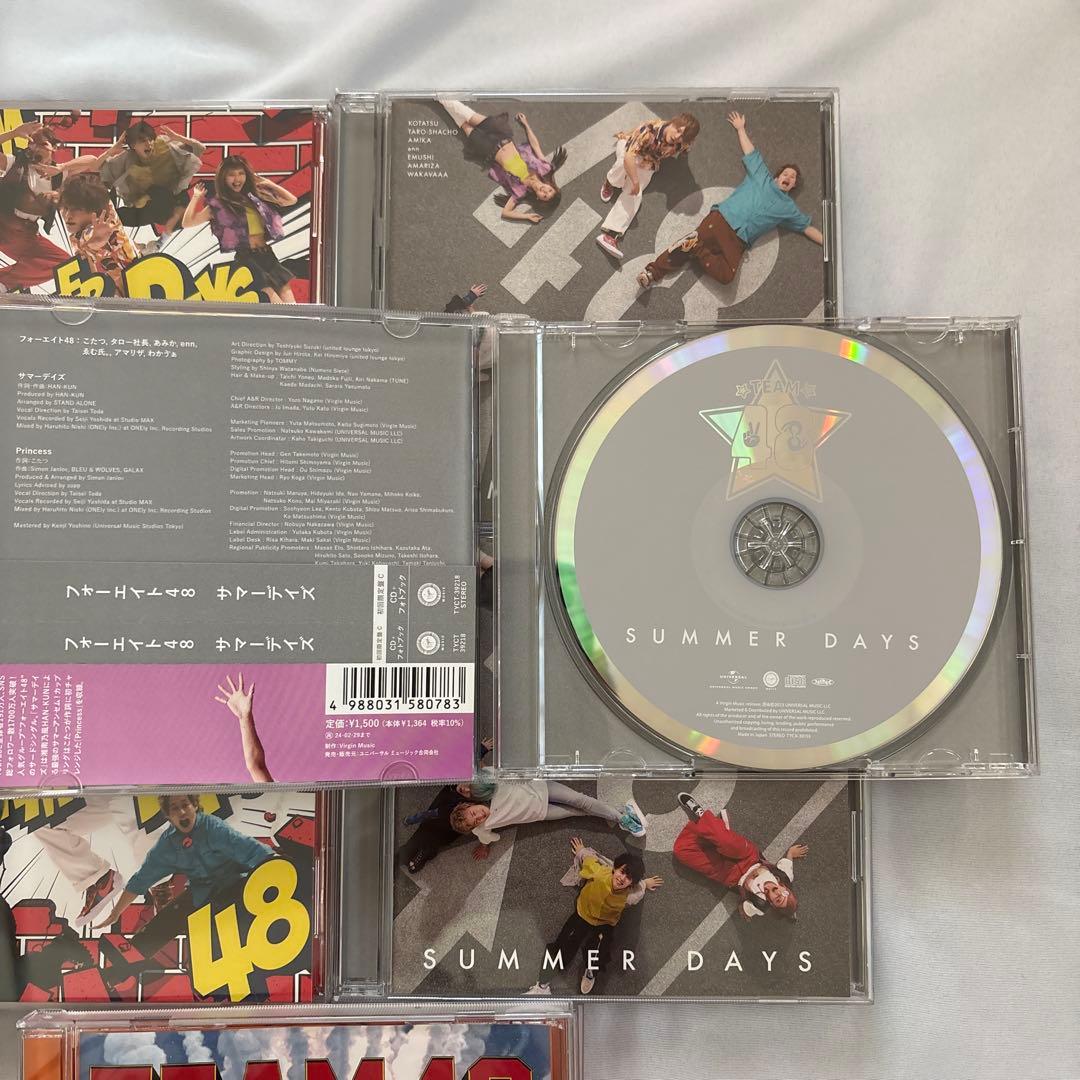 TEAM 48 SUMMER DAYS CD DVD セット