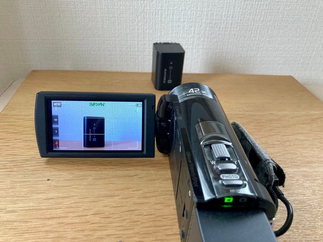 【おまけ有り】SONY HDR-CX180 ビデオカメラ 本体【予備バッテリ付】