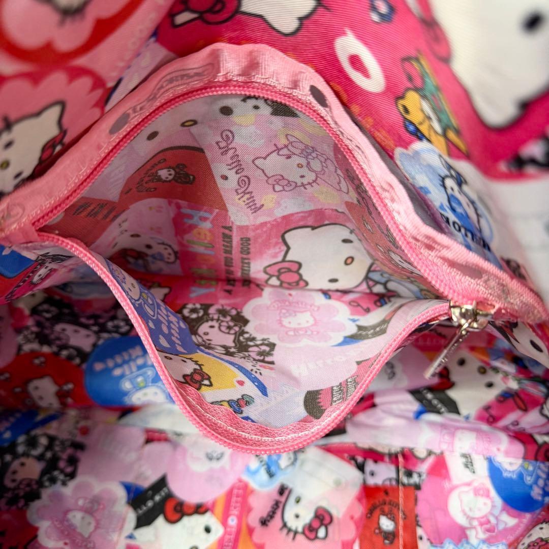 新品未使用 LeSportsac キティちゃん コラボ ボストンバッグ 2way