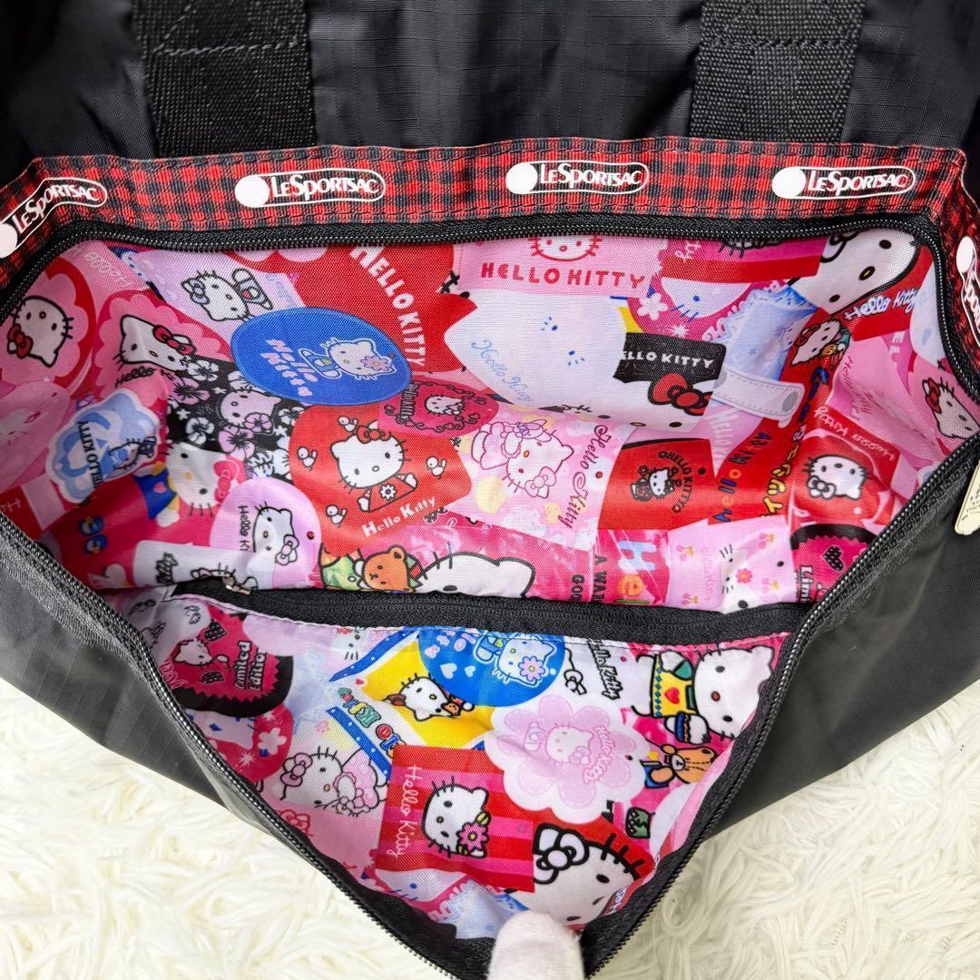 新品未使用 LeSportsac キティちゃん コラボ ボストンバッグ 2way