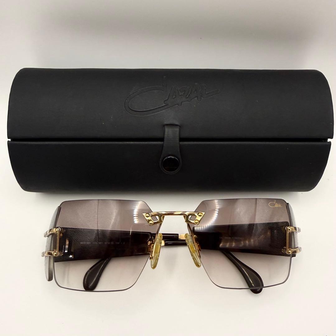 CAZAL MOD.923 リムレス サングラス ヴィンテージ 度なし　付属品
