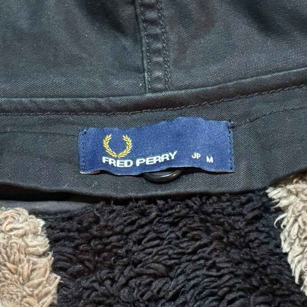 FRED PERRY フレッドペリー モッズコート ファー付き