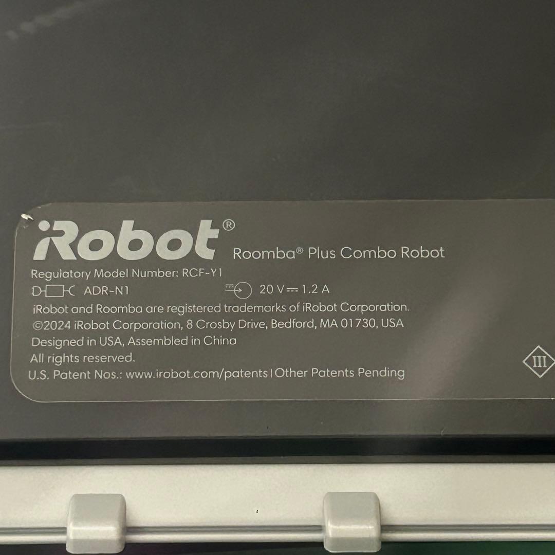 2025年 Roomba Plus 406 Comboロボット+AutoWash