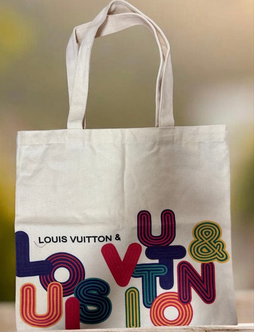 LOUIS VUITTON トートバッグ ノベルティ ルイヴィトン ロゴ
