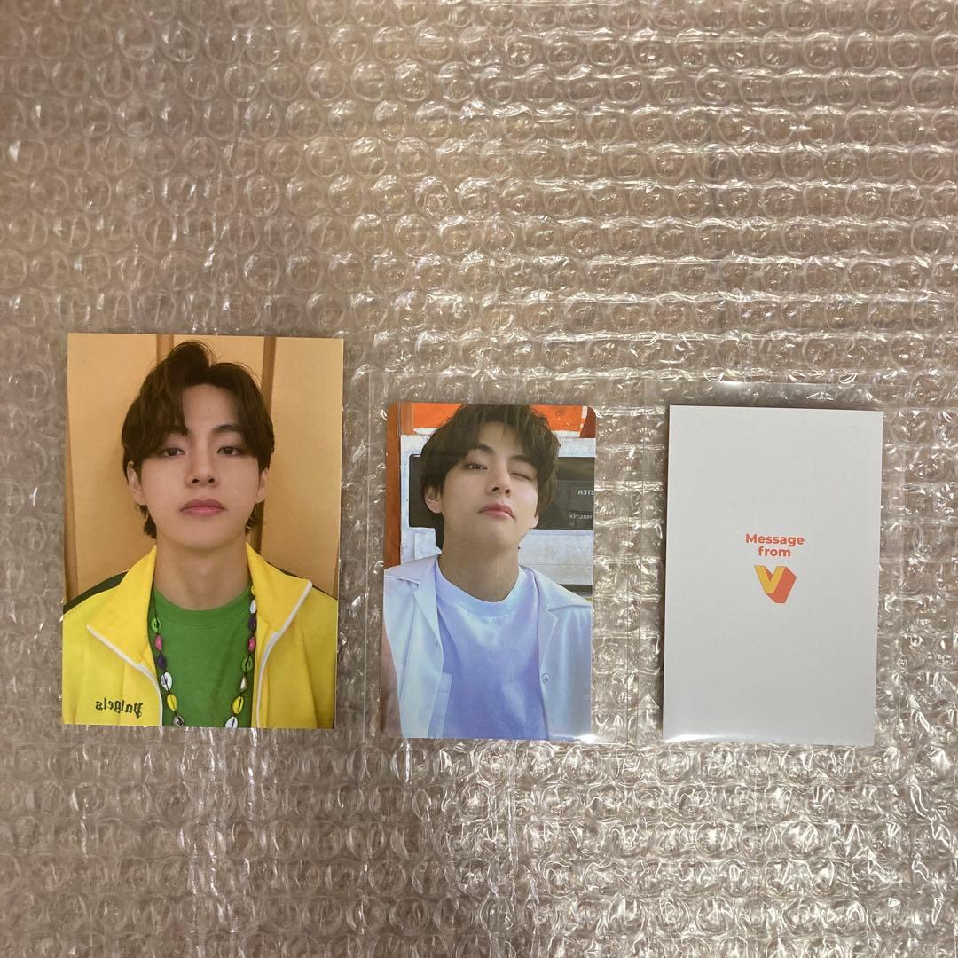 BTS butter テヒョン テテ V セット フォトカード トレカ