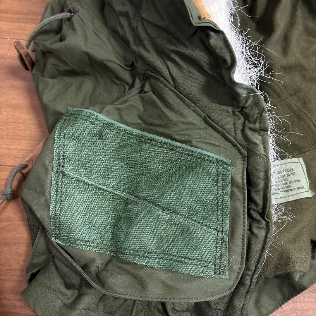 デッドストック　米軍　実物　80s M65 フィッシュテールパーカーフード　④