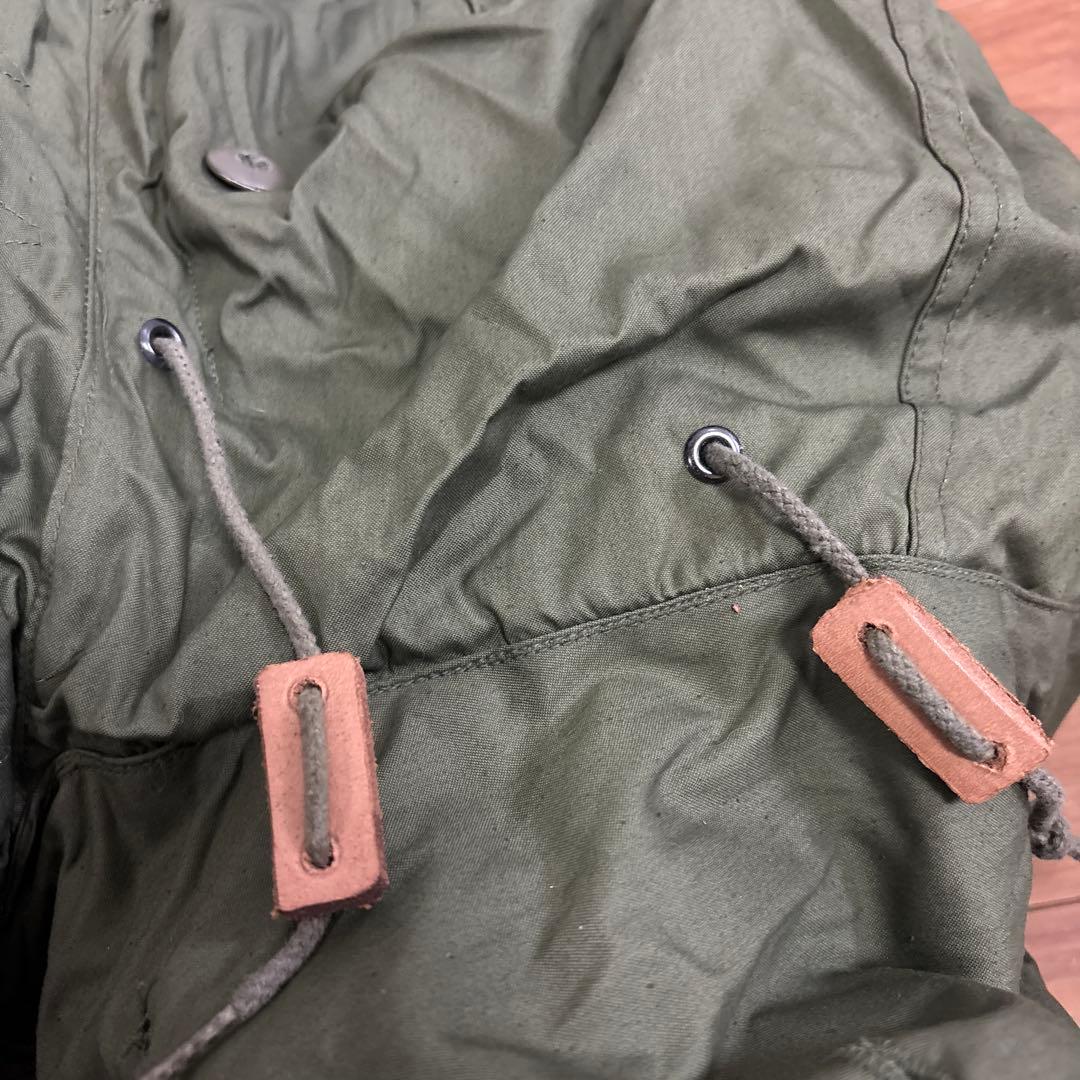 デッドストック　米軍　実物　80s M65 フィッシュテールパーカーフード　④