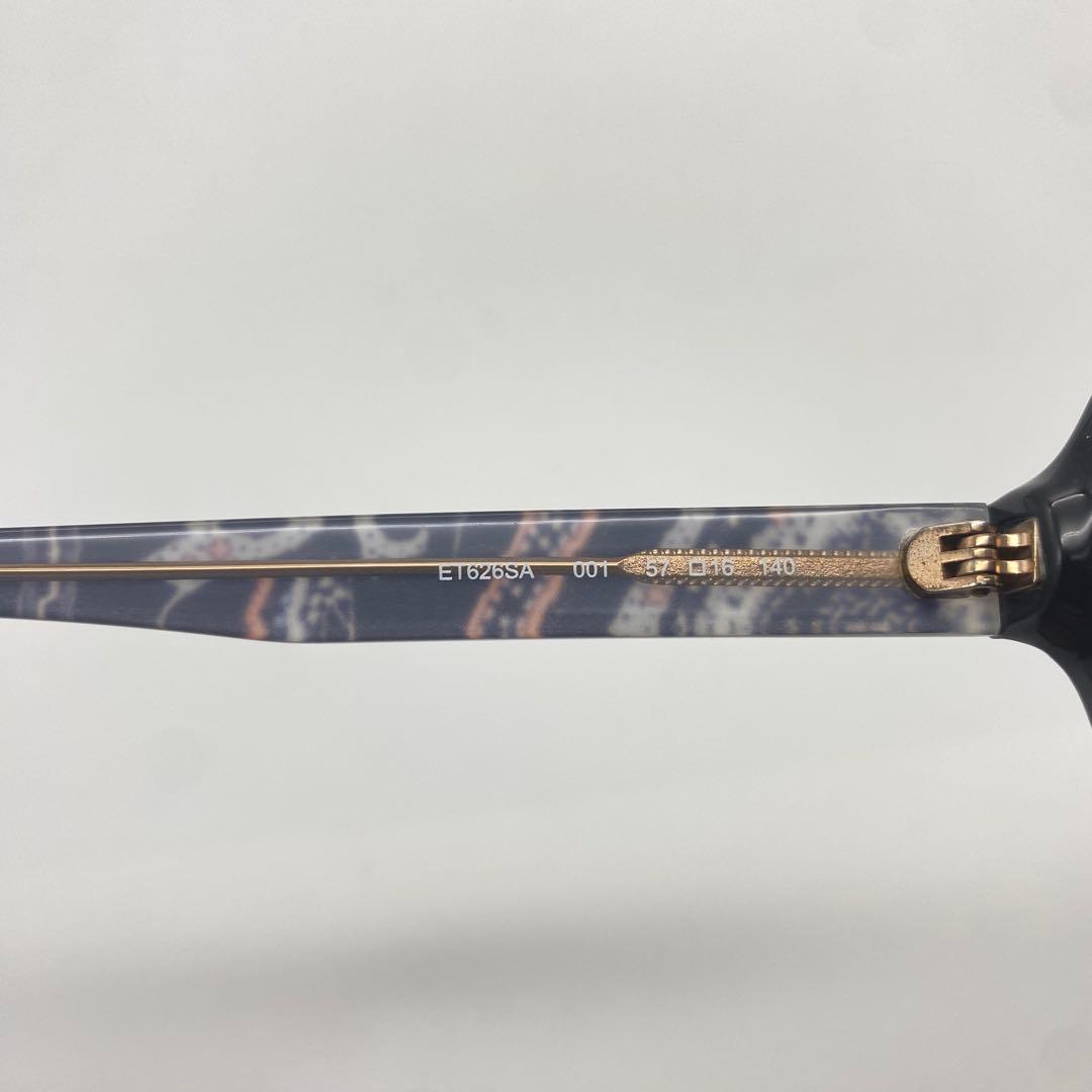【美品】ETRO・エトロ・サングラス・ブラック・柄・57◻︎16 140