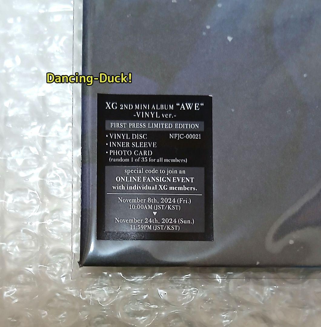 新品未開封 XG AWE VINYL レコード Global ver.